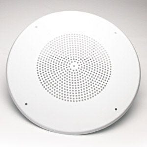 Grille ronde pour haut-parleur de plafond 8″