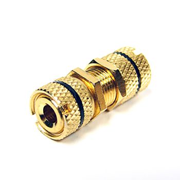 Banana Union for Wall Module - Female to Female - Black