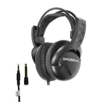 KOSS UR20 3.5 mm Over-Ear Headphones with 6.3 mm Adapter 