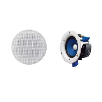 In-Ceiling 4″ Speaker - 60 W - White - Pair - Refurbished