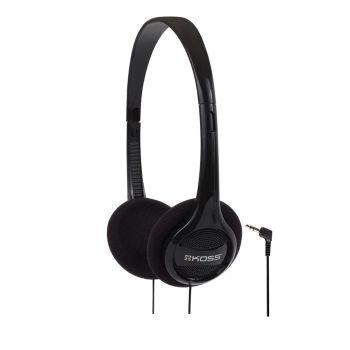KOSS KPH7 3.5 mm On-Ear Wired Headphones - Black