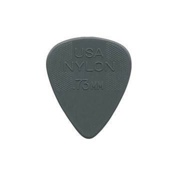 DUNLOP 0.73 mm Guitar Pick - Grey - 12 Pack
