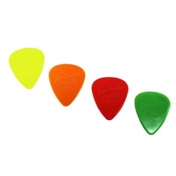 Plectres de guitare - Couleurs et tailles différentes - 1 Unité