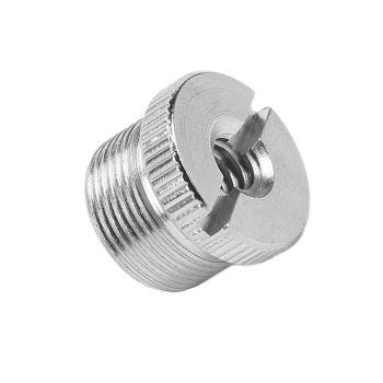 Adaptateur fileté pour pied de microphone - Femelle 3/8"-16 à mâle 5/8"-27