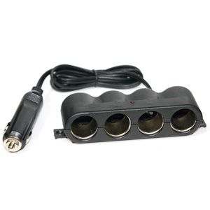 Splitter 4 Female to 1 Male for Lighter Plug