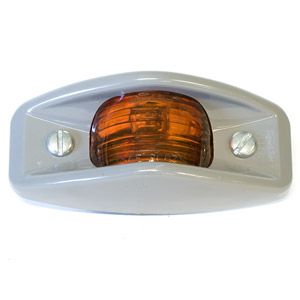 Clearance Marker Light Integrated in an ABS Enclosure - 12 V - Amber - 5″