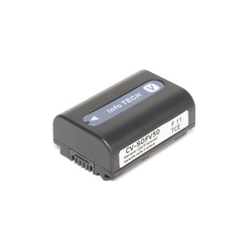 7.4V 600mAh Replacement Battery for Sony NP-FV50 Camera