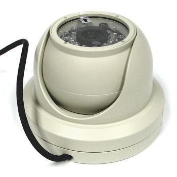 Infrared Turret Camera - - 4.3 mm - 2 MP - IP67 - White