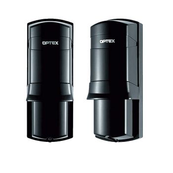 OPTEX Long Range Outdoor PIR Motion Detector - Black - 40 m