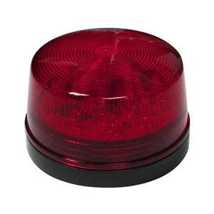Lumière stroboscopique DEL étanche - 12 V - Rouge
