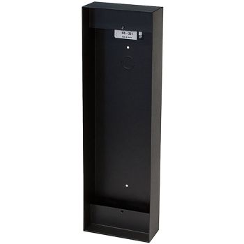 MIRCOM KF-101 Series Intercom Mount Flush Box - Black