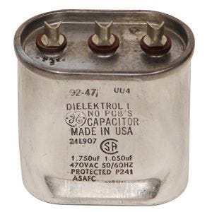 Mfd 470 Vac  Ac Capacitor 12 Mfd 280 Vac