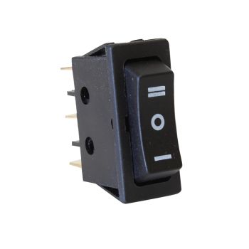 Interrupteur à bascule à 3 positions - Marche/Arrêt/Marche - S.P.D.T. - 125 V/250 V - 16 A/10 A - 3 Pins