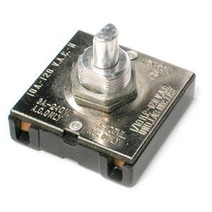 Interrupteur rotatif avec bouton 3 positions