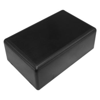 109 x 70 x 40 mm ABS Plastic Enclosure Box - Black