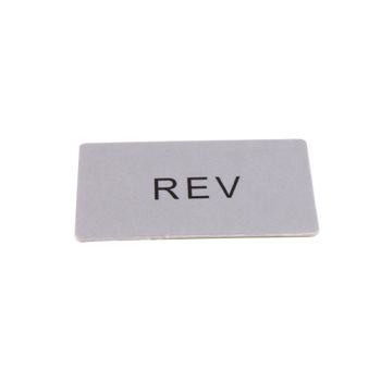 Étiquette ″REV″ pour plaque NPB22-01C