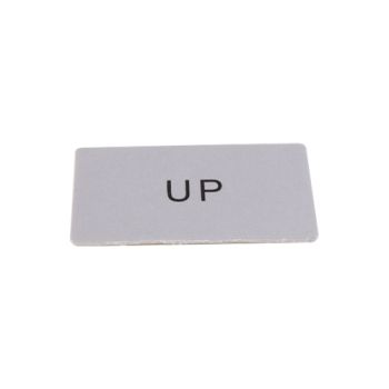 Étiquette ″UP″ pour plaque NPB22-01C