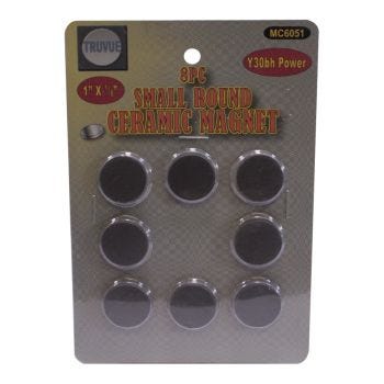Ceramic Magnets - 8-Pack