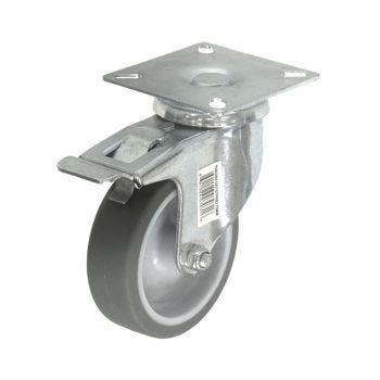 3″ Swivel Caster with Brake - 121 lbs