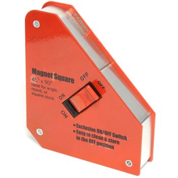 Welding Magnet With On-Off Switch 45 And 90 Degrees