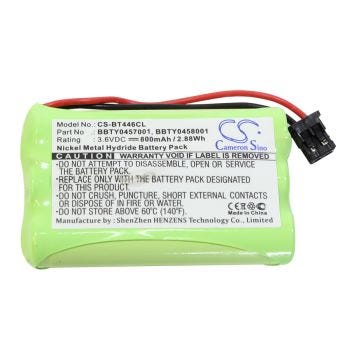 3.6V 800mAh Replacement Battery for Cordless Phone
