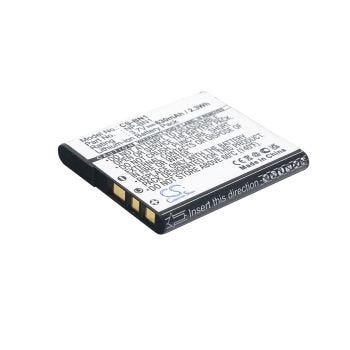 3.7V 630mAh Replacement Battery for Sony Cyber-Shot Camera