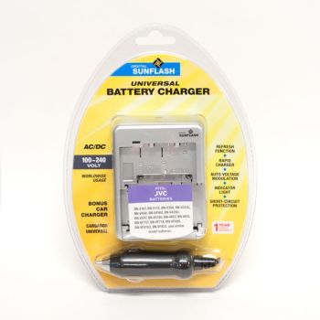 Universal Charger for JVC Digital Cameras Batteries