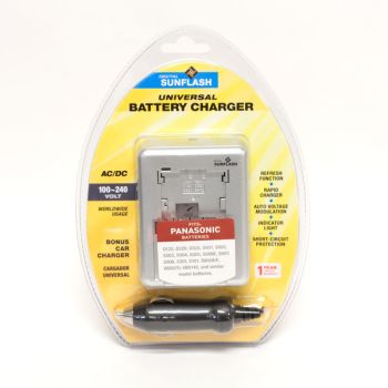 Universal Charger for Panasonic Digital Cameras Batteries