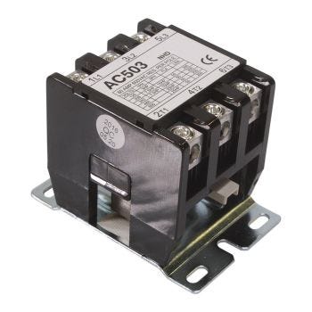 Contacteur à usage déterminé - 3 pôles - N.O. - 220 V CA - 50 A