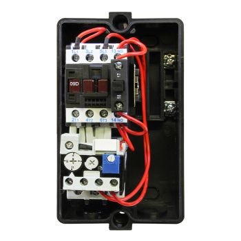 Magnetic Motor Starter with Relay 8-11A - Single Phase - 600V AC