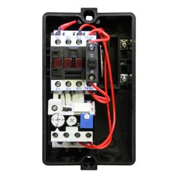 Enclosed Motor Starter with Overload Relay 8-11 A - Single Phase - 120 V AC