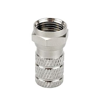 Twist-On Male Connector for RG6/U Cable