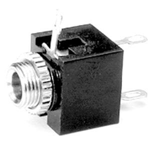3.5mm Enclosed Mono Female Jack - Panel Mount
