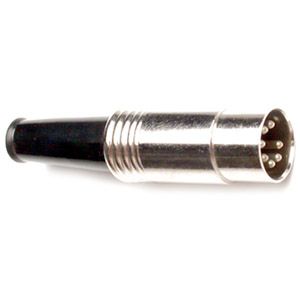 5 Pins Din Male Metal 240Âº