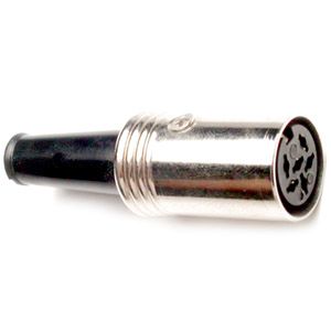 A-1458-4 4 Pins Din Female Metal
