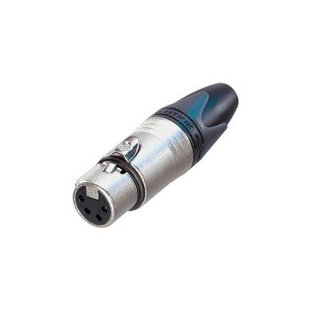 NEUTRIK XLR Female Connector for 3.5 to 8 mm Cable - 6 Pin