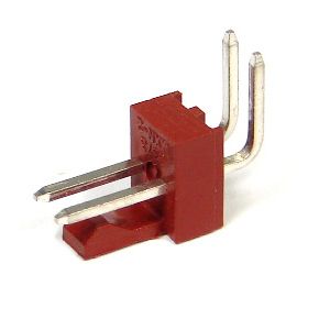 Righ Angle Ide Connector Male - 2 Pins - 10-Pack