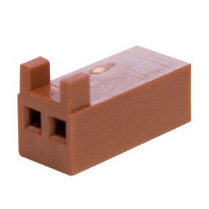 .100″ 2-Position Terminal Less Connector - Pack of 10