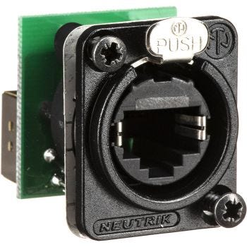 NEUTRIK Panel Mount RJ45 Female Connector