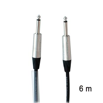 DIGIFLEX 1/4" TS Male to Male Cable - 20 ft (6 m)