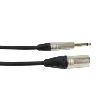 XLR Male to 6.3 mm Mono Male Cable - 1.82 m
