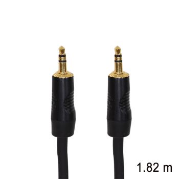 Câble 3.5 mm TRS mâle à mâle DIGIFLEX - 6 pieds (1.82 m)