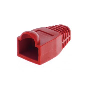 RJ45 Snagless Boots - Red - Pack of 10