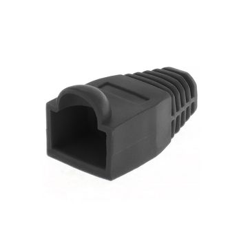 RJ45 Black Snagless Boots - 10 Pack