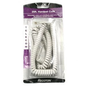 Fil téléphonique pour combiné 25 pieds