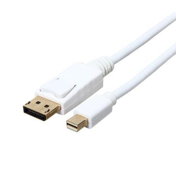 DisplayPort Male to Mini DisplayPort Male Cable - White - 1.82 m