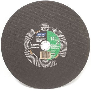 89402 14′′ X 7/64′′ X 1′′ Masonry Cut Off Wheel