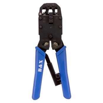 Ratchet Crimp Pliers for RJ45/RJ12/RJ11 Cables
