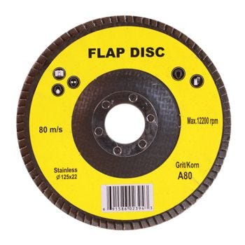 Flap Disc - P80 - 5″ x 7/8″