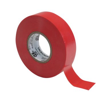 10- Pack Red Electrical Tape - Vinyl - 19 mm X 18 m 